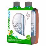 SodaStream PET-Flasche Duo-Pack Grau