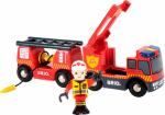 BRIO Feuerwehr-Leiterfahrzeug mit Licht und Sound