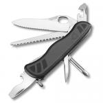 Victorinox Schweizer Soldatenmesser 08, grün/schwarz