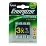 Energizer Original Akku Power Plus Micro AAA (700mAh, 1,2 Volt, 4-er Pack)