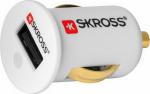 Skross Zigarettenanzünder-Adapter Midget USB Car Charger 2,1 A Belastbarkeit Strom max.=2.1 A Passend für (Details) Zigarettenanzünder, USB-A