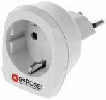 SKROSS Country Adapter EU to CH weiß 53mm