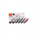 Peach Spar Pack Plus Tintenpatronen XL kompatibel zu Canon 2xPGI-570XL, CLI-571XL 2xPGI-570XL, CLI-571XL