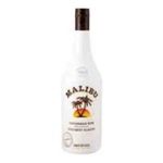 Malibu Rum (1 x 1 l) mit albi Apfel - Kirsch -Nektar, 6er Pack (6 x 1 l)