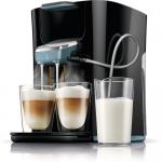 Senseo® Kaffeepad-Automat HD7855/60 Latte Duo, misty-dawn/schwarz