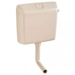 Wisa 1070 8050424102 WC Spülkasten Aufputz Toiletten Spülkästen Spülung 6-9 l Beige