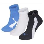 Sportsocken Puma LIFESTYLE (3 Paar) Blau Weiß Dunkelblau (Variant: Weiß/Schwarz 31-34)