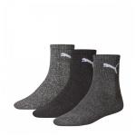 Sportsocken Puma SHORT CREW (3 Paar) Grau (Variant: 43-46)