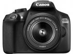 CANON EOS 1300 D + 18-55MM DFIN Spiegelreflexkamera, 18 Megapixel, Full HD, WLAN, Schwarz