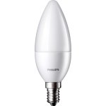 Philips LED-Lampe EEK: A+ Kerzenform E14 / 5,5 W (470 lm) Warmweiß