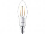 Philips Lighting LED EEK A+ (A++ - E) E14 Kerzenform 4.5 W = 40 W Warmweiß (Ø x L) 35 mm x 118 mm dimmbar, Filament 1 St.