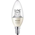 Philips Lighting LED EEK A+ (A++ - E) E14 Kerzenform 5.5 W = 40 W Warmweiß (Ø x L) 38 mm x 113 mm SceneSwitch 1 St.