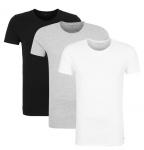 TOMMY HILFIGER T-Shirt, 3er-Pack, Rundhalsausschnitt