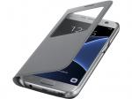 SAMSUNG EF-CG930 Bookcover Samsung Galaxy S7 Kunststoff Silber