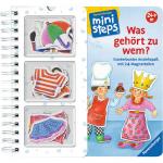 Ravensburger Ministeps Spielbuch mit 24 Magneten Was gehört zu wem? 31645