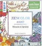 Zencolor moments Wünsche & Sprüche, Sachbuch (Taschenbuch)