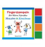 Fingerstempeln für kleine Künstler-Set - Monster und Abenteuer