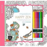 Inspiration Happy Zen: 50 fröhliche Motive und Ornamente kolorieren, Kreativ-Set