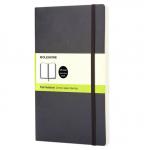 Moleskine Notizbuch, Weicher Einband, DIN A6, Blanko, Schwarz