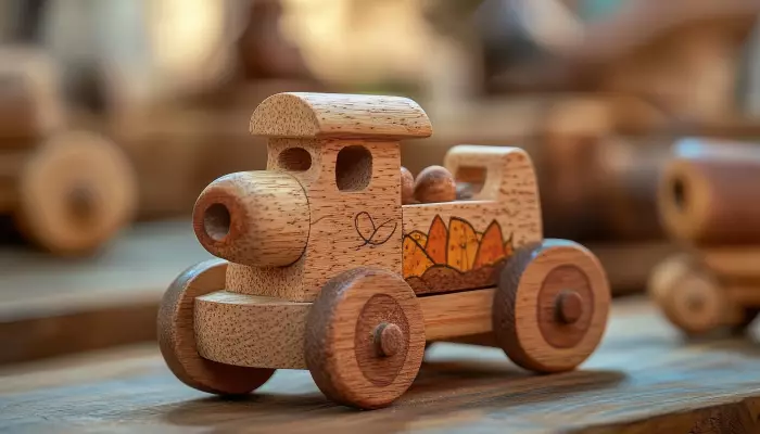 Wooden toys in Stegen